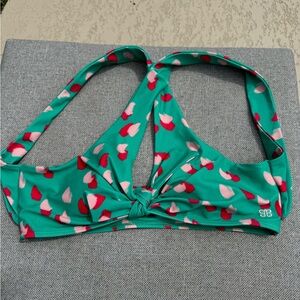 Albion Fit knot Bikini Top Size Large NWOT